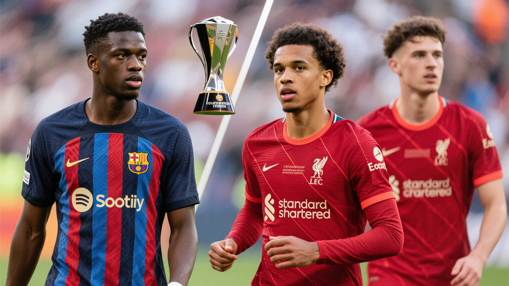 德转网友评选欧冠最佳阵容：登贝莱与维尔茨担任核心